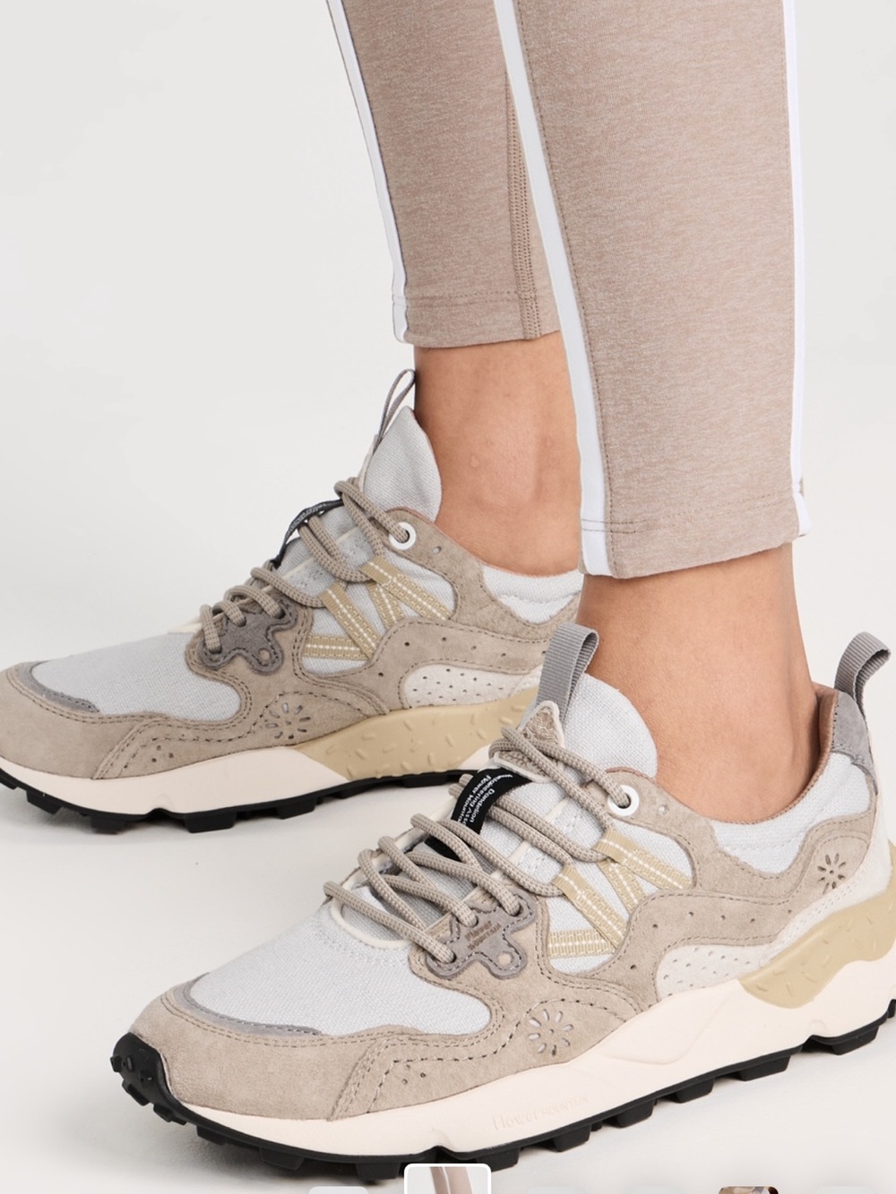 Flower Mountain Yamano Sneaker W8/EU39 Light Brown Taupe